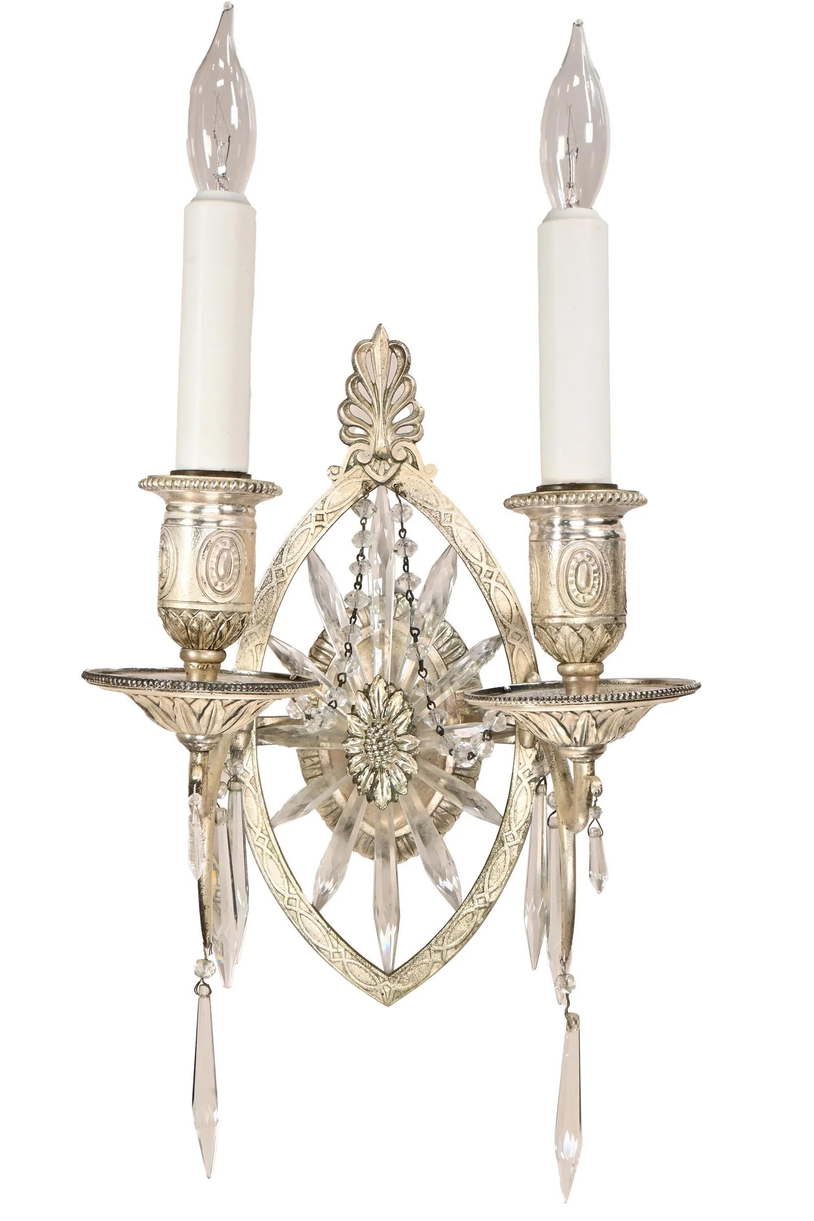 seven candle maria theresa chandelier — Architectural Antiques